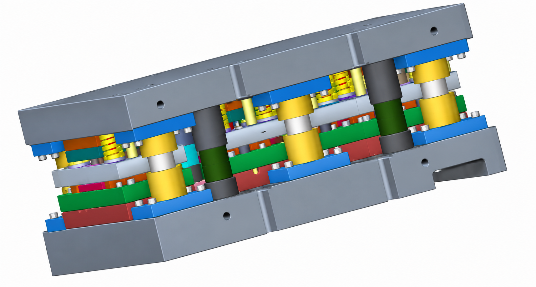 High-Tonnage Progressive Stamping Die Set